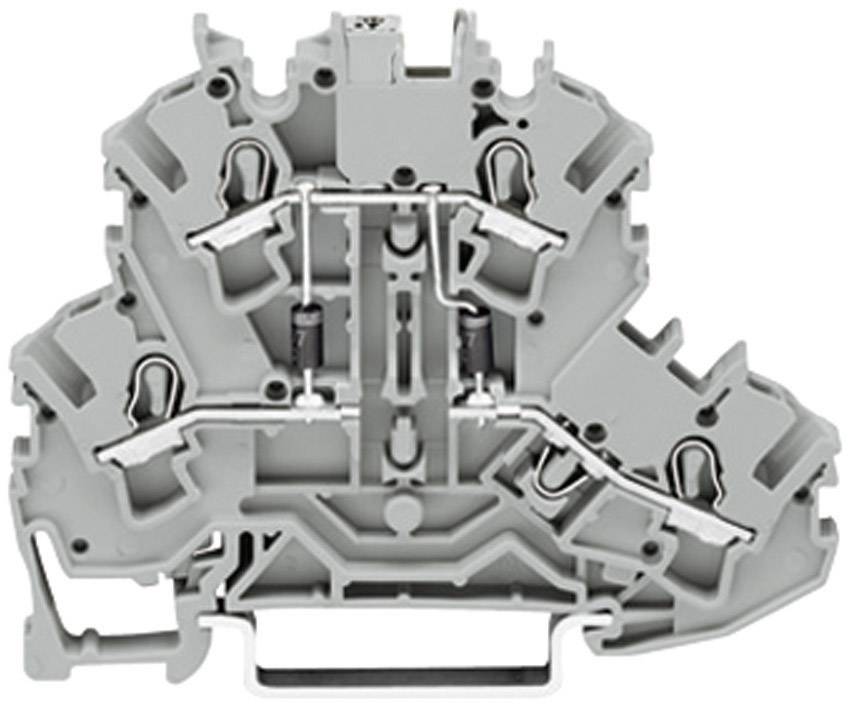 Діодний вивід, подвійний пружинний WAGO 2002-2214/1000-489 Розподіл: L 1 шт.