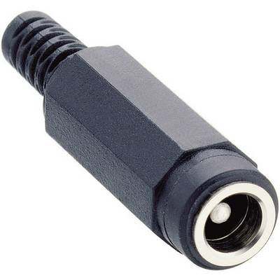 Czarny adapter audio z cylindryczną metalową głowicą i prążkowanymi plastikowymi żeberkami.