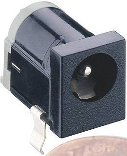 Gniazdo zasilające montażowe Lubmerg 1613 18, 1.0 A, 12 V/C, O 6.3 mm