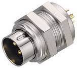 Круглый соединитель для папок 09-0077-00-03, Количество контактов: 3, 1 шт.