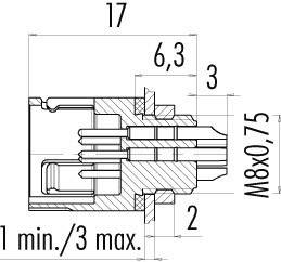 З'єднувач круглий 99-9211-00-04, 1 шт.