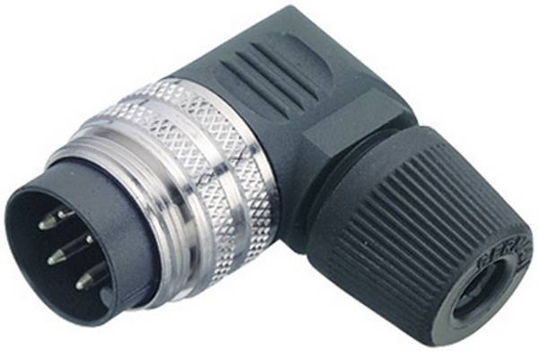 Złącze kątowe męskie seria 682 Binder 09-0137-70-04 IP40 4-Pin 6 A