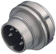Мініатюрний чоловічий роз'єм серії 682 Binder 09-0311-00-04 IP40 4-контактний 6 A