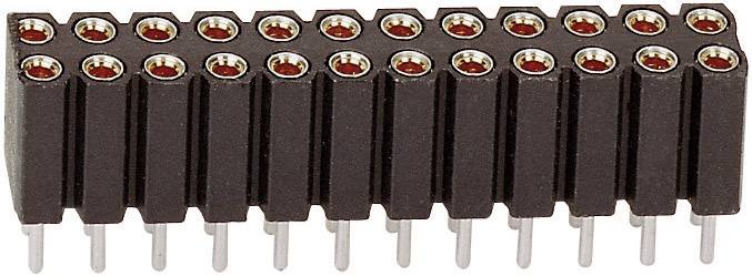 Штифтовий штекер, гніздо, прецизійний Кількість рядів: 2 Кількість контактів у ряду: 13 BKL Electronic 10120848 1 шт.