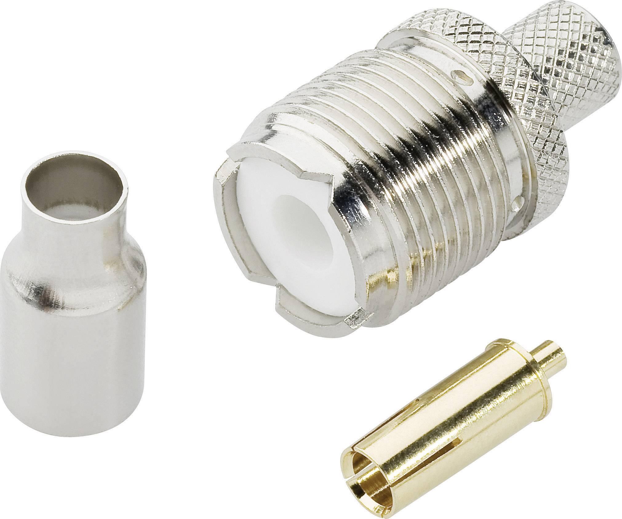 прямий роз'єм-мама 50 Ом BKL Electronic 0406076 1 шт. 0406076