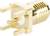 Złączka SMA w kolorze złotym, żeńska, wyposażona w cztery pins mocujące oraz izolację wewnętrzną. Stosowana w zastosowaniach wysokiej częstotliwości.