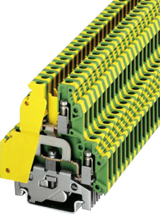 Струмопровідний, захисний, потрійна клема Phoenix Contact 2774211 гвинт 1 шт.