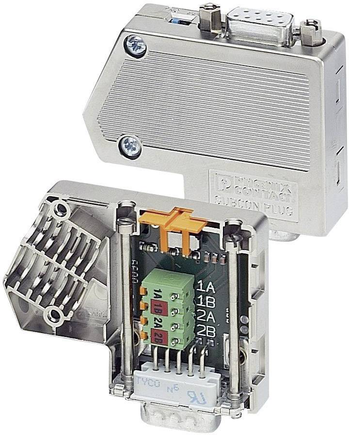 Роз'єм SUBCON PLUS-PROFIBUS Phoenix Contact SUBCON-PLUS-PROFIB 2744348 Кількість контактів: 9 1 шт.