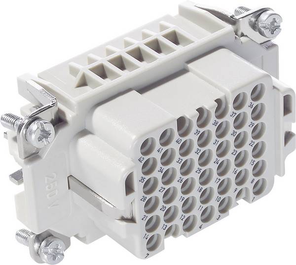 Wkładka złącza żeńskiego EPIC® H-DD 42 11286100 LAPP Łączna ilość styków 42 + PE 1 szt.