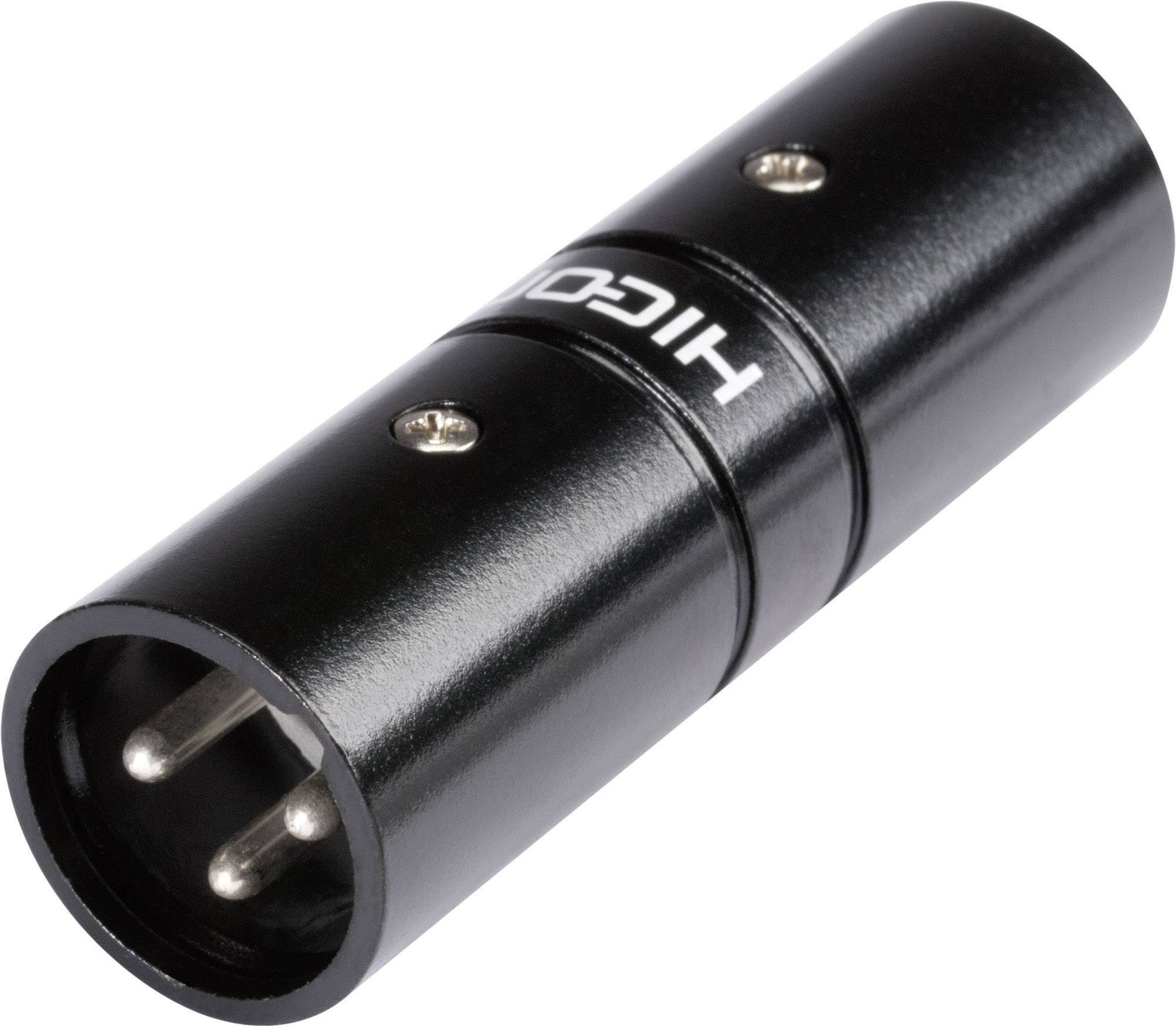 XLR-адаптер HI-X3X3-MM XLR чоловічий роз'єм - XLR чоловічий роз'єм Hicon HI-X3X3-MM 1 шт.