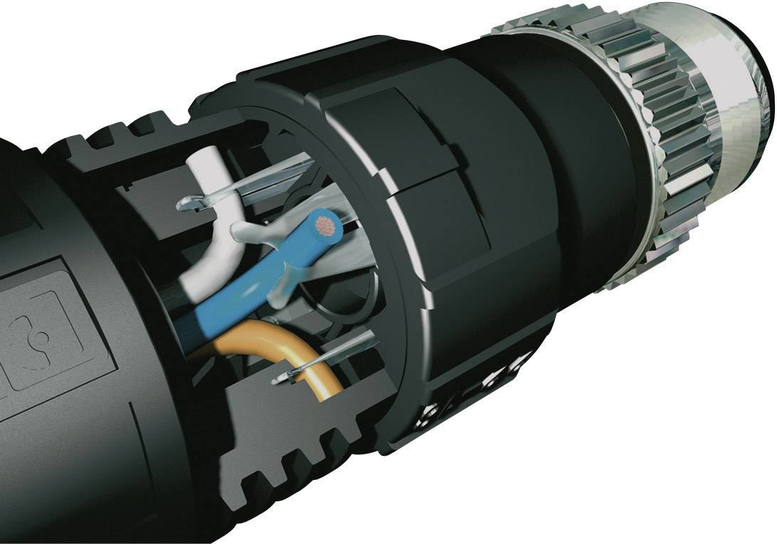 Роз'єм датчика/виконавчого елемента Phoenix Contact SACC-M12MS-4QO-0,34-M 1641691 Кількість контактів: 4 1 шт.