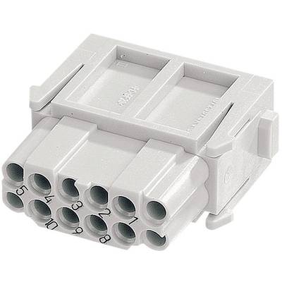 Harting 09140123101 Wkładka złącza żeńskiego Han® DD-Modul 12 + PE zaciskane 1 szt.