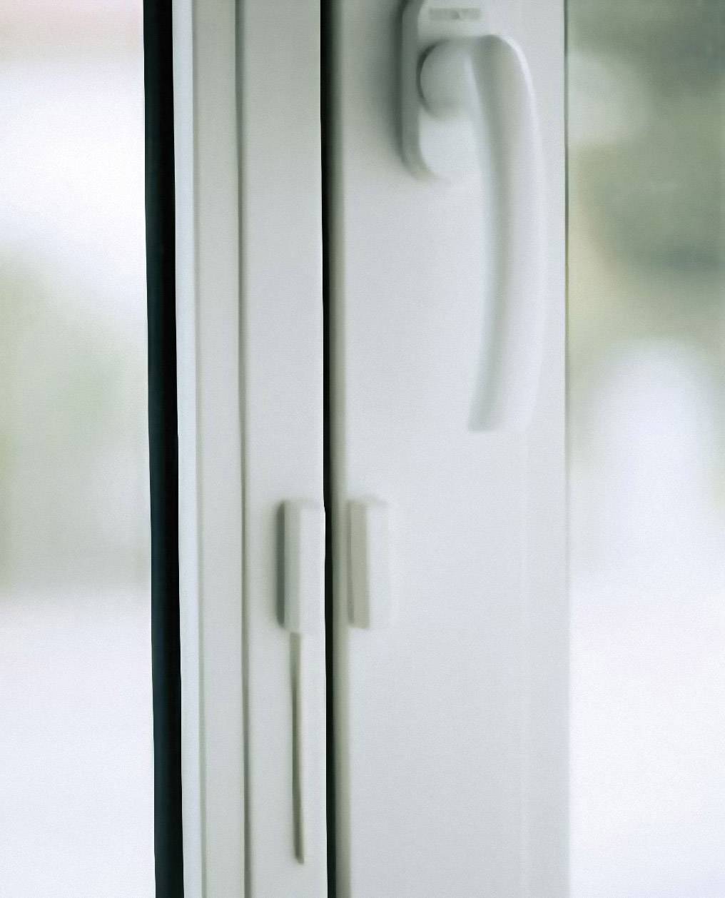 Геркон Abus, білий, кабель 4 м.