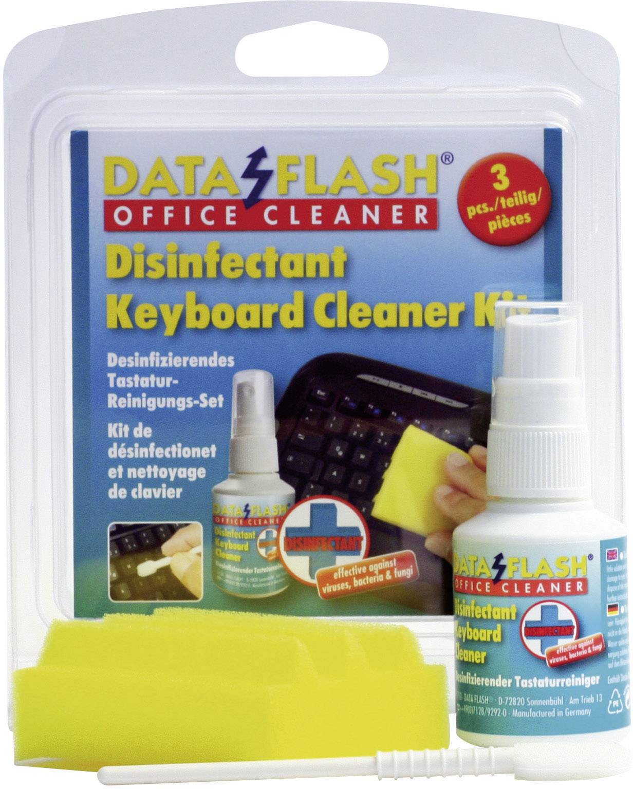 Zestaw do dezynfekcji klawiatury DataFlash DF 1750 50 ml-0