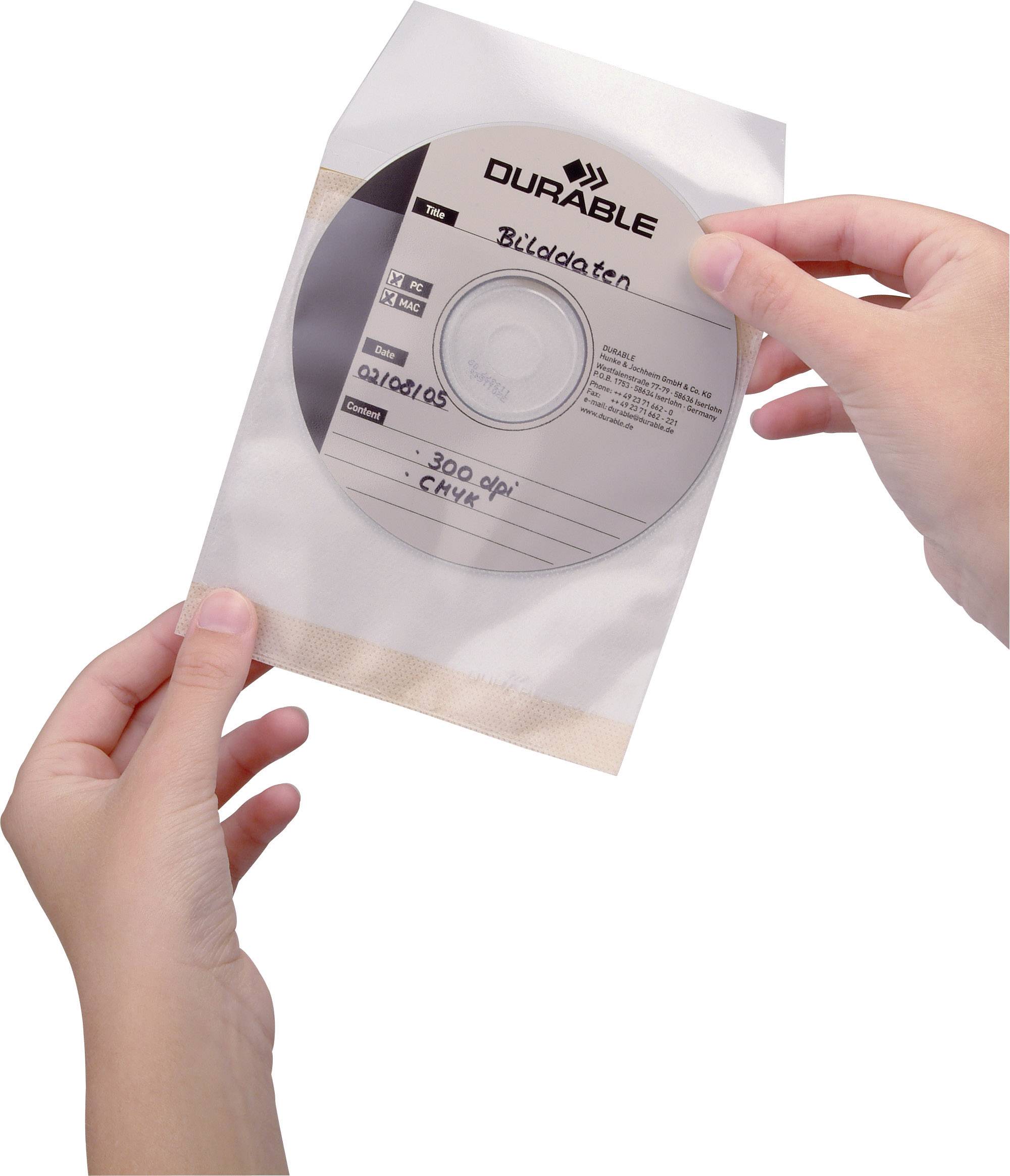 Міцний футляр для компакт-дисків 521019 1 CD/DVD/Blu-Ray прозорий поліпропілен 10 шт.