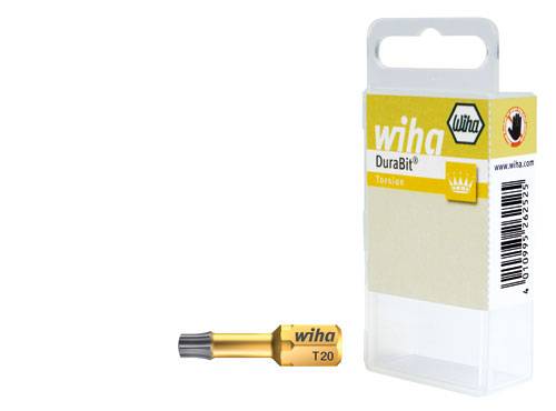 Wiha 33860 SB-Bit 7015 DR Bit Torx Końcówka wkrętaka: 1/4" (6,3 mm) Kształt końcówki: TORX wewnętrzny TX 15 25 mm