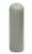 Szary, cylindryczny pojemnik z zaokrągloną pokrywą.