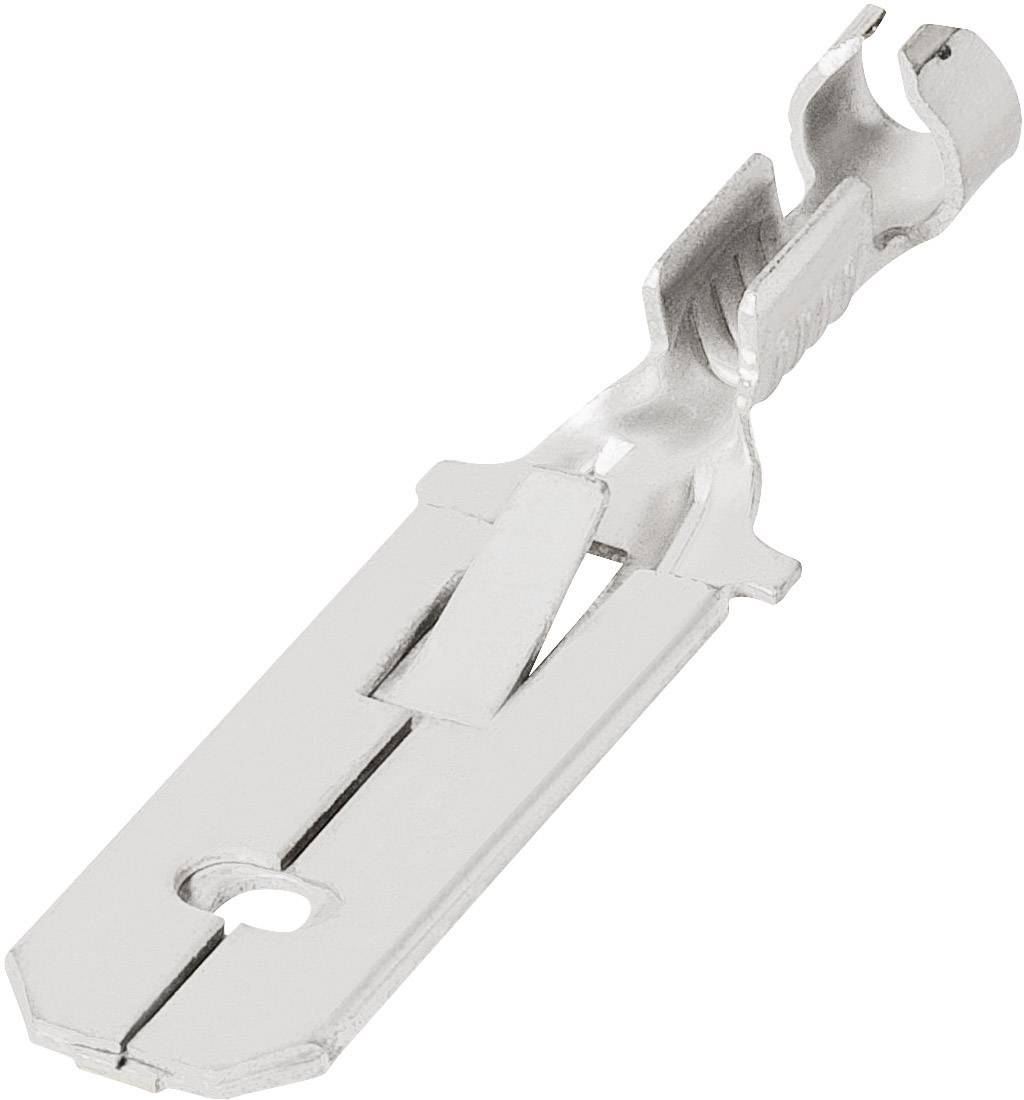 Metalowa śruba z unikalnym mechanizmem mocującym w postaci klipsa.