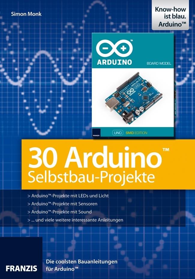 Książka „30 projektów Arduino do samodzielnego zbudowania” + oryginalna