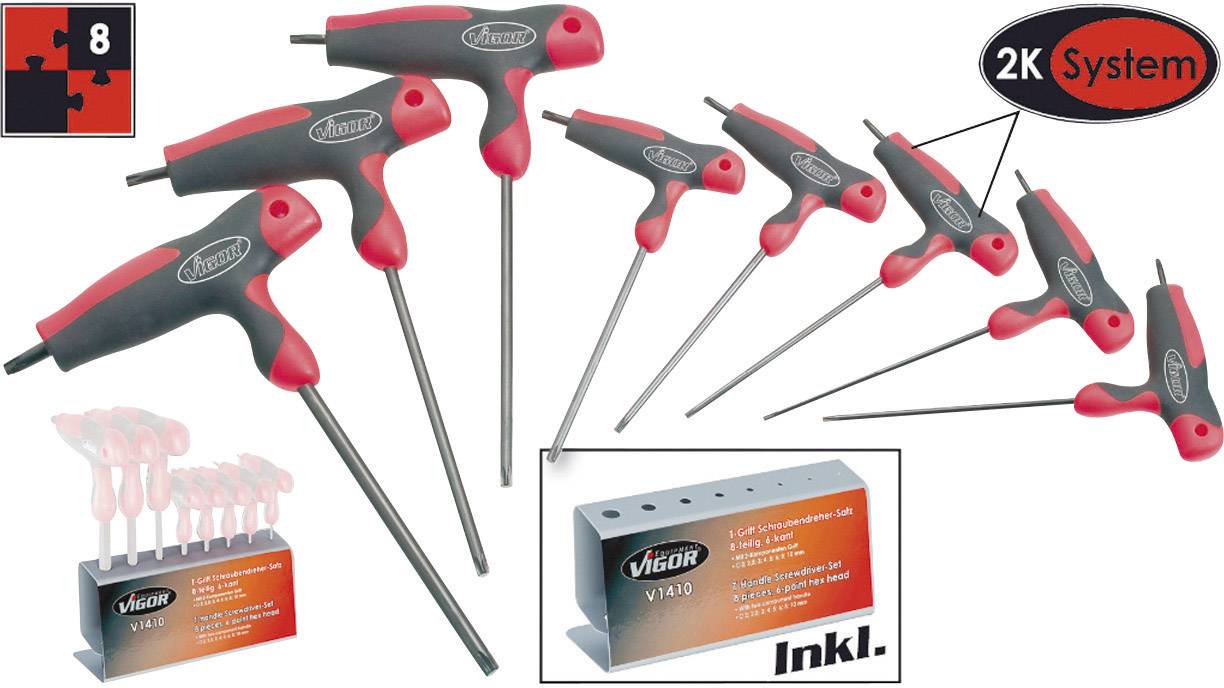 Набір шестигранних ключів Vigor V1410