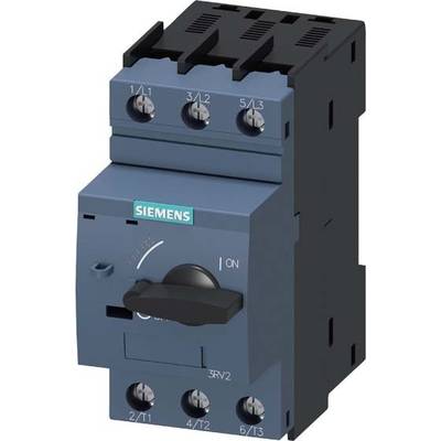 Wyłącznik zasilania Siemens 3RV2321-1KC10   Maksymalne napięcie przełączania: 690 V/AC (S x W x G) 45 x 97 x 97 mm  1 sz