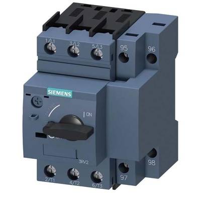 Wyłącznik zasilania Siemens 3RV2121-4DA10  Zakres ustawienia (Prąd): 18 - 25 A Maksymalne napięcie przełączania: 690 V/A