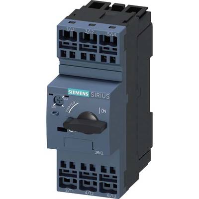 Wyłącznik zasilania Siemens 3RV2021-0JA20  Zakres ustawienia (Prąd): 0.7 - 1 A Maksymalne napięcie przełączania: 690 V/A