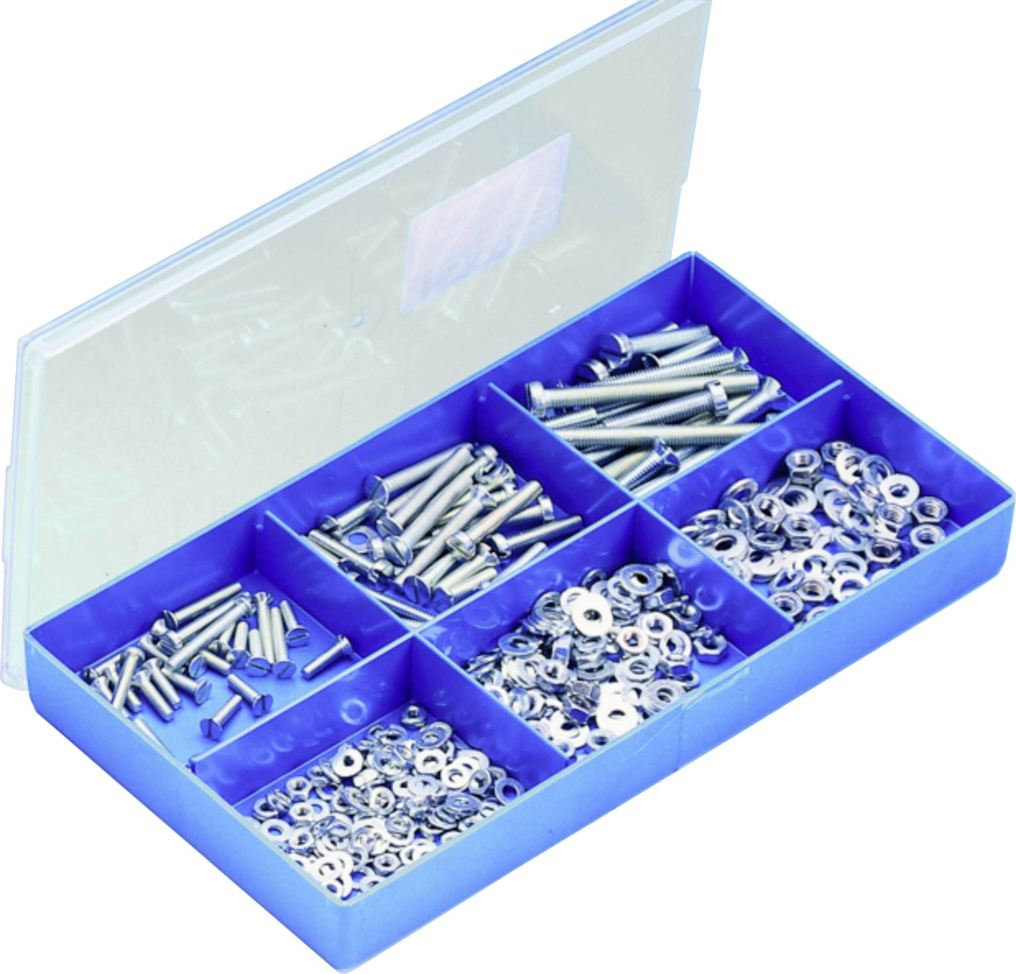 Набір гвинтів з потайною головкою, 400 шт.