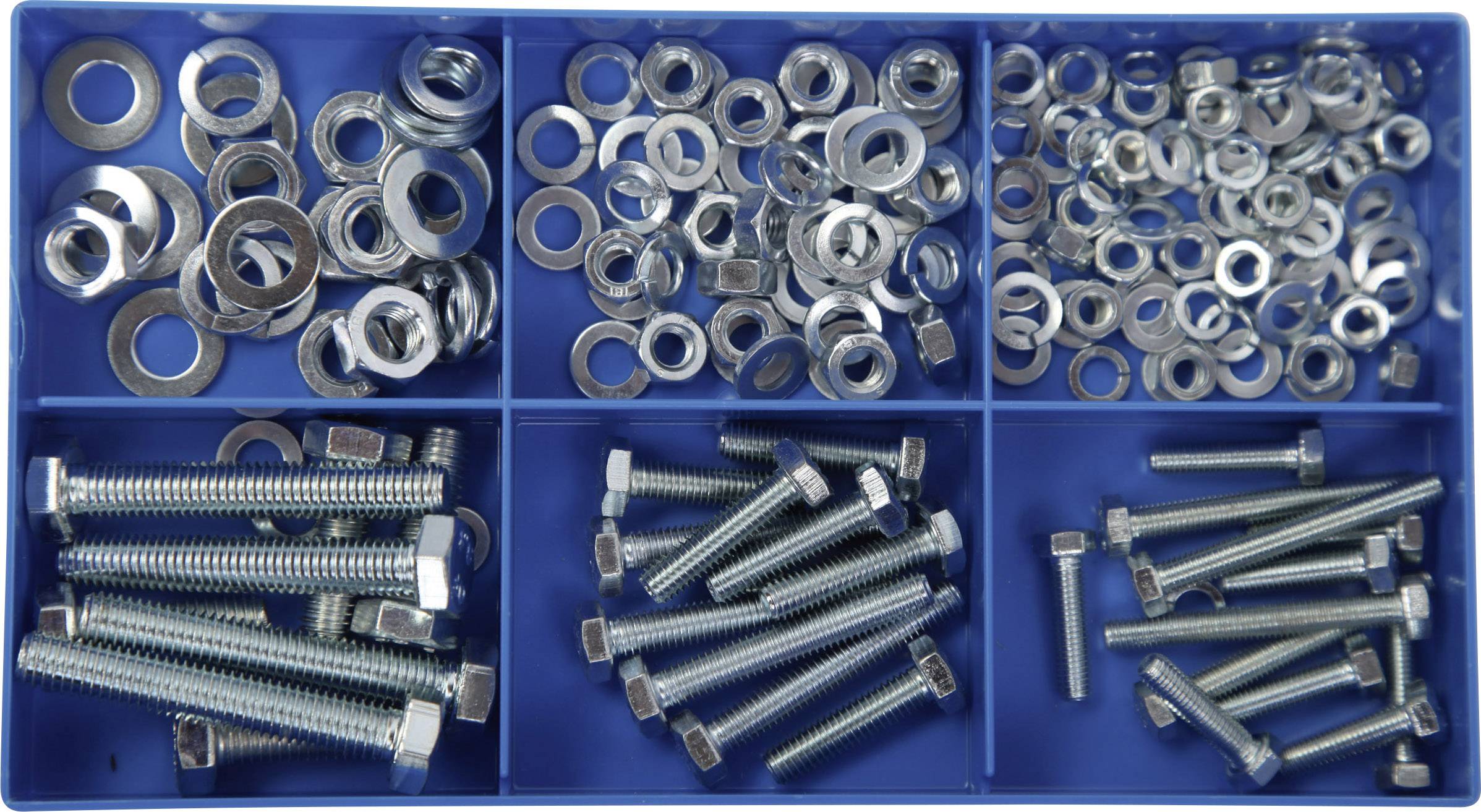 Гвинти з цилиндрічною головкою, DIN 933, набір, 150 шт.