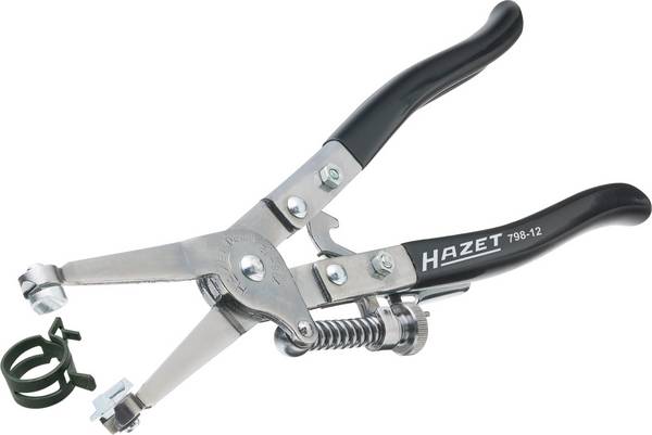 Hazet 798-12 Szczypce do opasek na wężach, zakres zacisku 80 mm