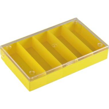Hüfner Dübel Skrzynka (D x S x W) 164 x 31 x 101 mm Ilość przegród: 5 stały podział Opis 1 szt.-0