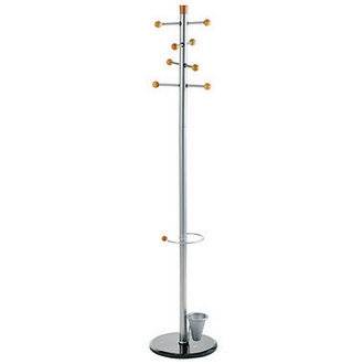 Szafa do garderoby ALCO 2807 2807 Ilość haków: 8 (Ø x W) 38 cm x 175 cm metal (malowany proszkowo) srebrny-2