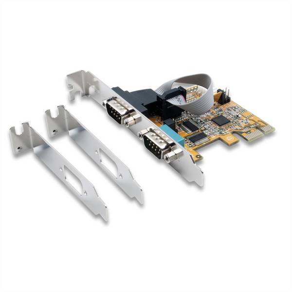 adapter port szeregowy Exsys Exsys EX-44082 - Serieller Adapter - PCIe 3.0 x16 Low-Profile EX-44082