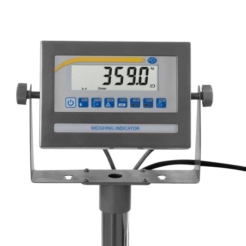 PCE Instruments Waga stołu podnośnikowego PCE-HLTS 500 Zakres pomiaru maks. 500 kg bateryjne-2