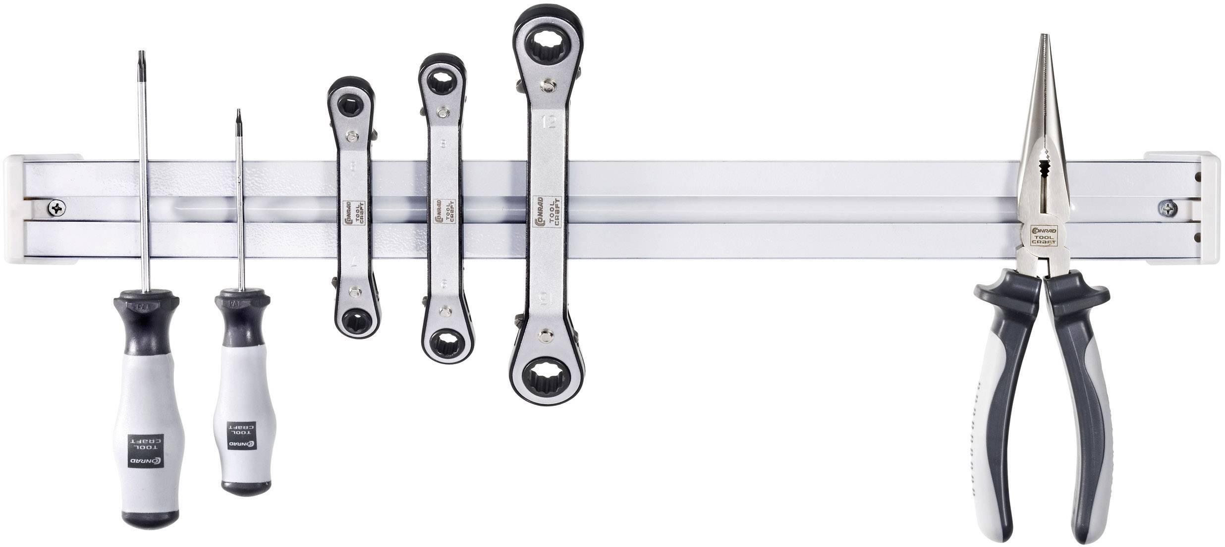 Магнітна підставка для інструментів TOOLCRAFT 83 74 71, 500 мм x 40 мм