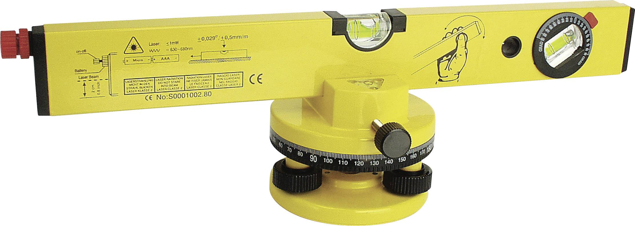 Лазерний рівень Brüder Mannesmann M81110, посилений штатив, довжина: 40 см, діапазон вимірювання: 30 м