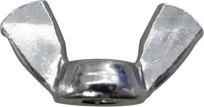 Гайка-барашек Toolcraft DIN 315, M6, оцинкована сталь, 100 шт.