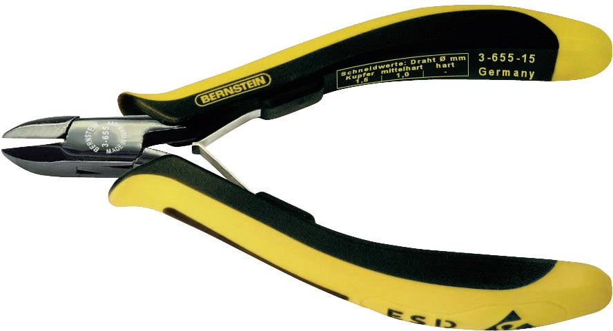 Плоскогубці Bernstein Tools for Electronics EUROline-Conductive 3-655-15, 125 мм, 65 HRC, ESD