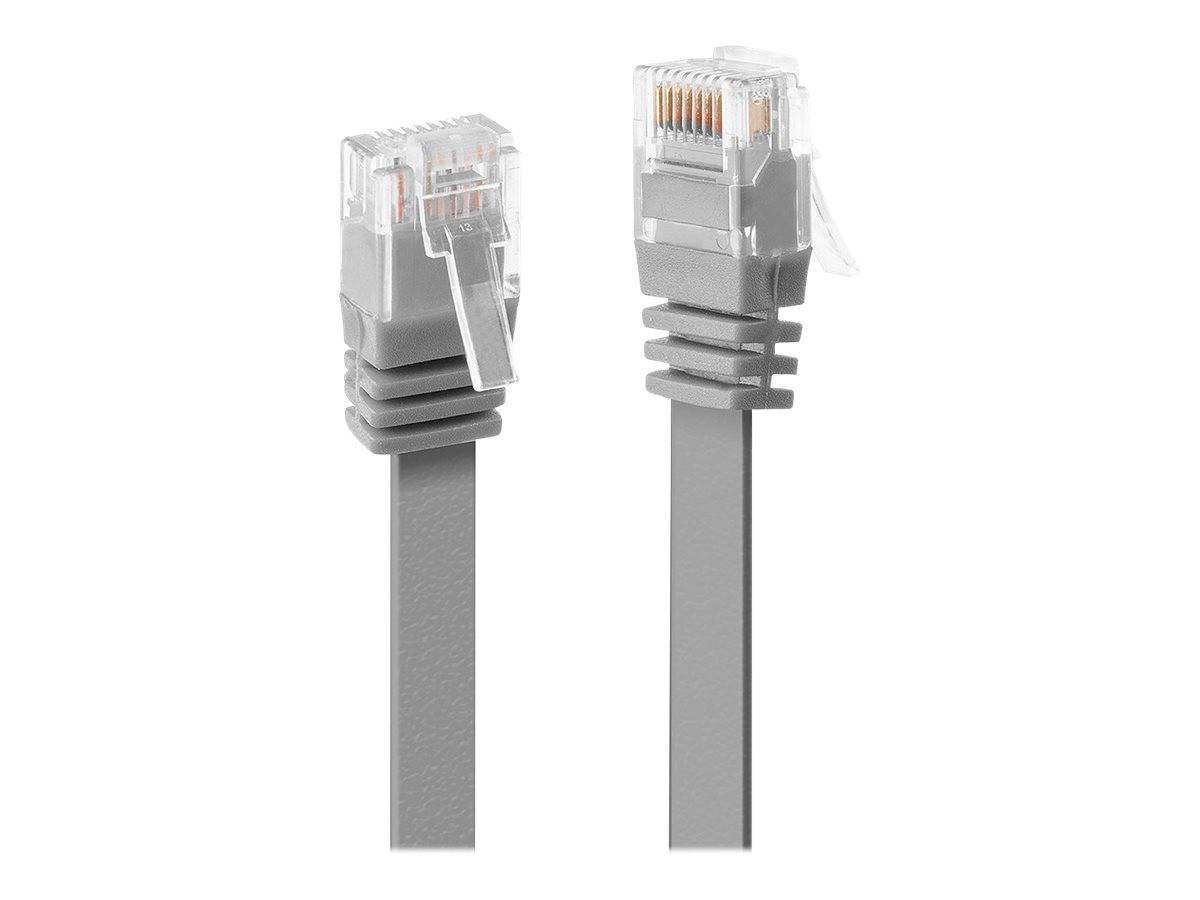 kabel LAN LINDY 47491, 1 szt., RJ45, CAT 6, U/UTP, 1.00 m, szary-2