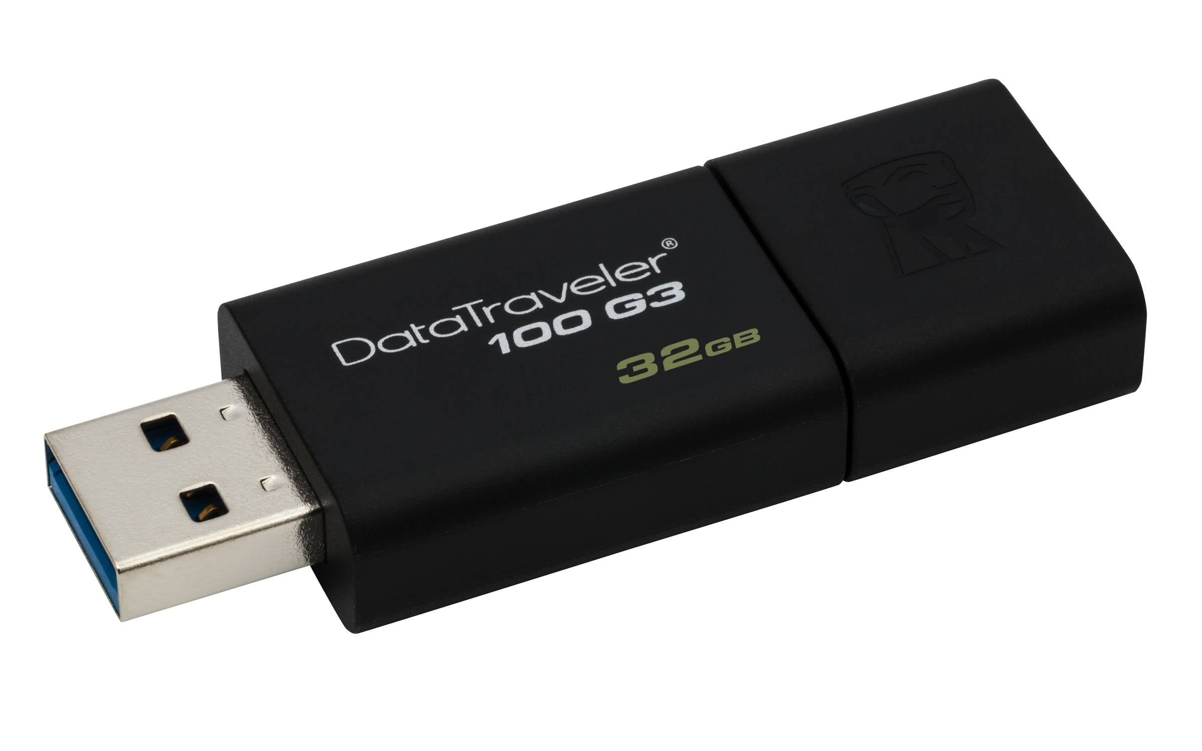 Kingston DT100G3/32GB Pendrive USB 32 GB czarny DT100G3/32GB USB 3.2 Gen 1-2