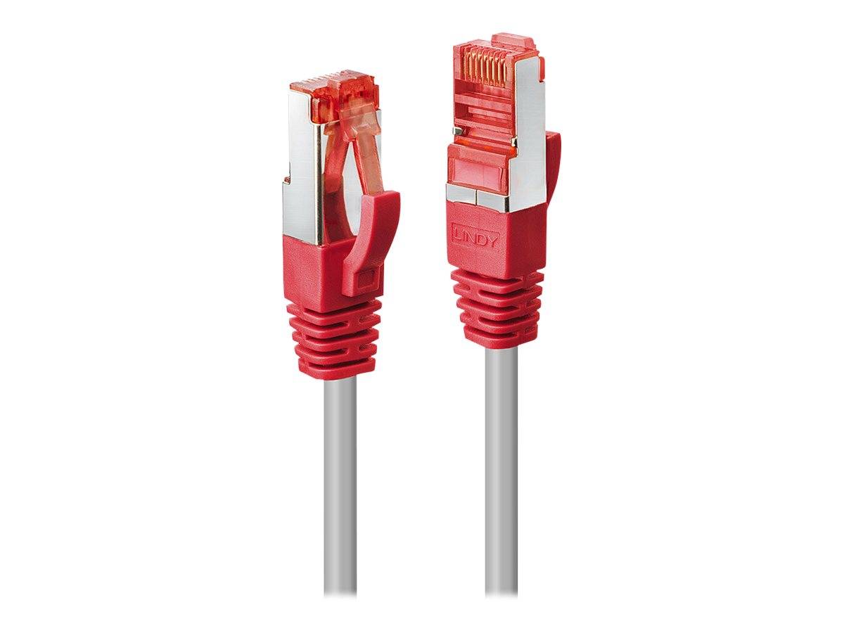 kabel LAN LINDY 47841, 1 szt., RJ45, CAT 6, S/FTP, 7.50 m, szary-1