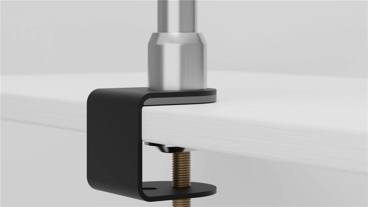 Goobay Uchwyt do monitora, stołowy Goobay 63497 Monitor Arm Tischhalterung VESA Monitorhalter Monitorarm Halterung 1 Wyś-2