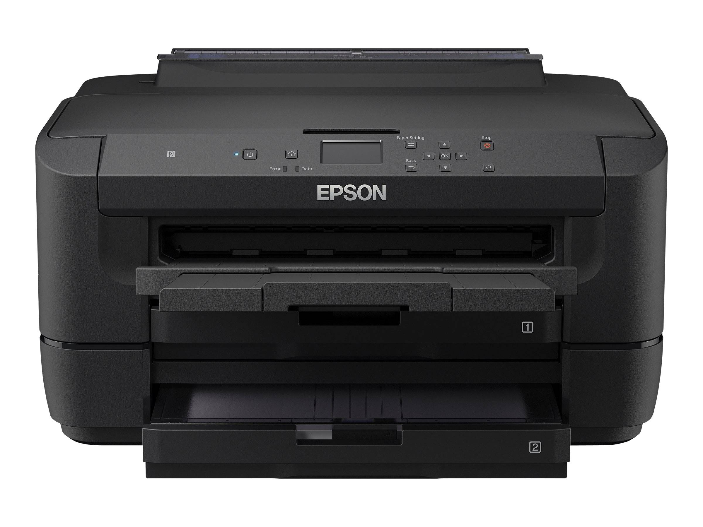 Kolorowa Drukarka Atramentowa Epson Workforce Wf 7210dtw A3 Duplex Lan Wlan Zamów W Conradpl 6911