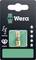 'Wera Bit Satz z powłoką diamentową do wkrętaków, rozmiar 3, na czarnym opakowaniu z zielonymi i białymi elementami.'
