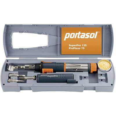 Lutownica gazowa- zestaw Portasol SuperPro Set, 625 °C, 90 min, zaw. zapalnik piezo, 165 g