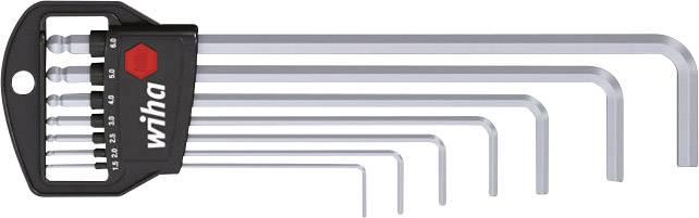 Набір Г-подібних ключів Wiha з внутрішнім шестигранником 1,5 мм, 2 мм, 2,5 мм, 3 мм, 4 мм, 5 мм, 6 мм, 7 предм.