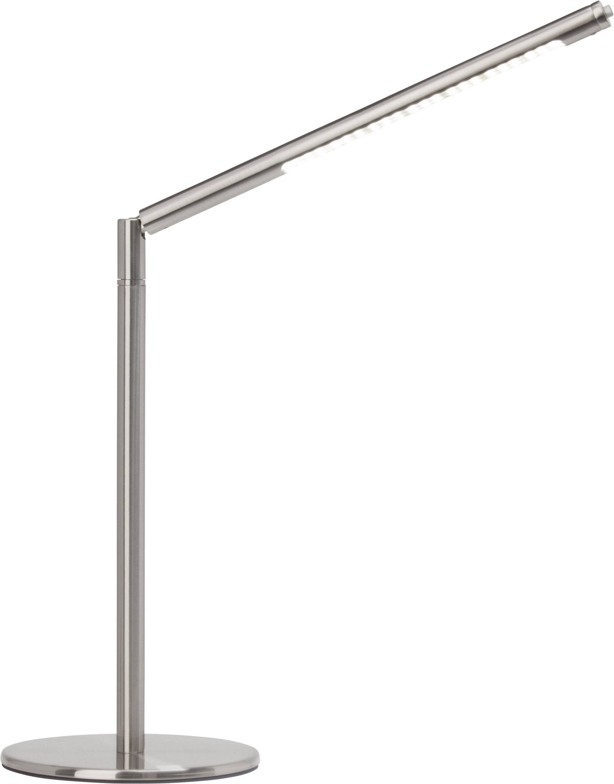 Светодиодная настольная лампа Brilliant Bombay G92928/13 LED, встроенная, 6 Вт, утюг