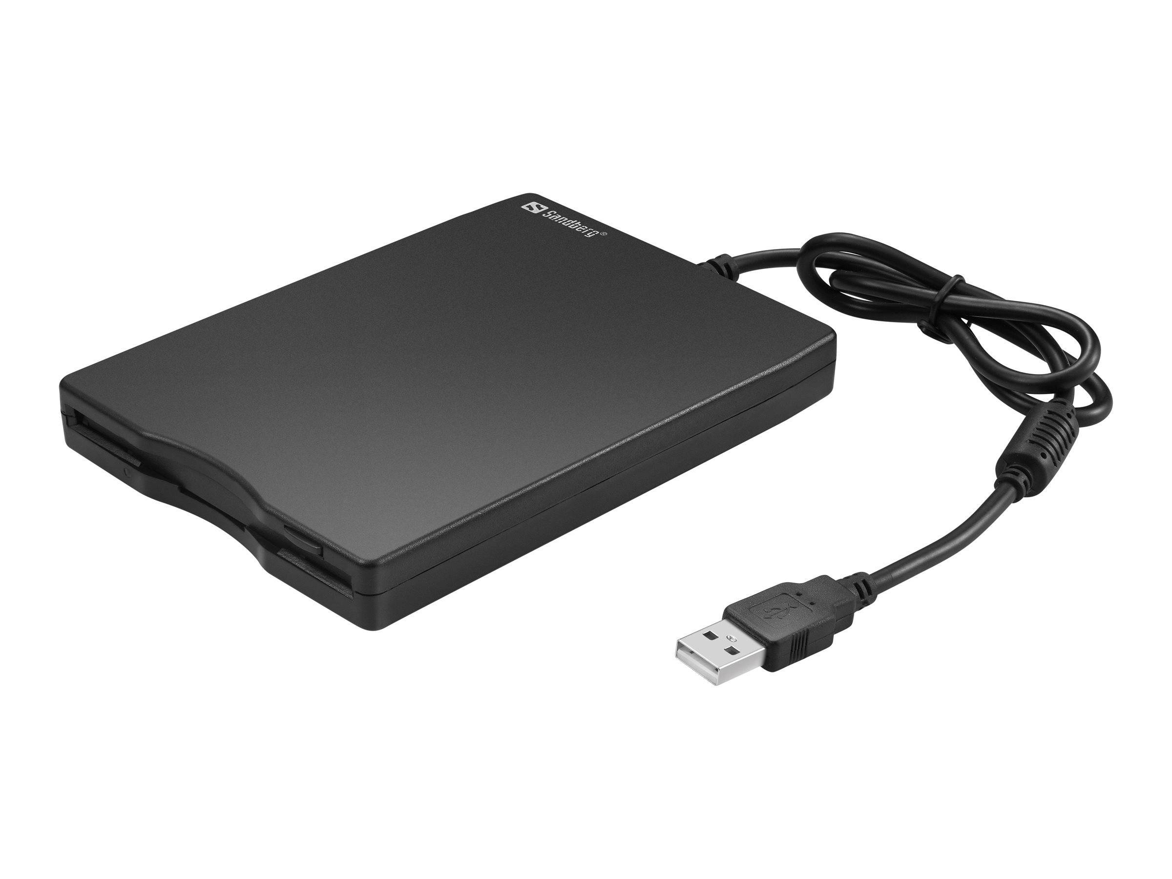 Sandberg USB Floppy Mini Reader - Дисковод - Дисковод для гибких дисков (1,44 МБ)