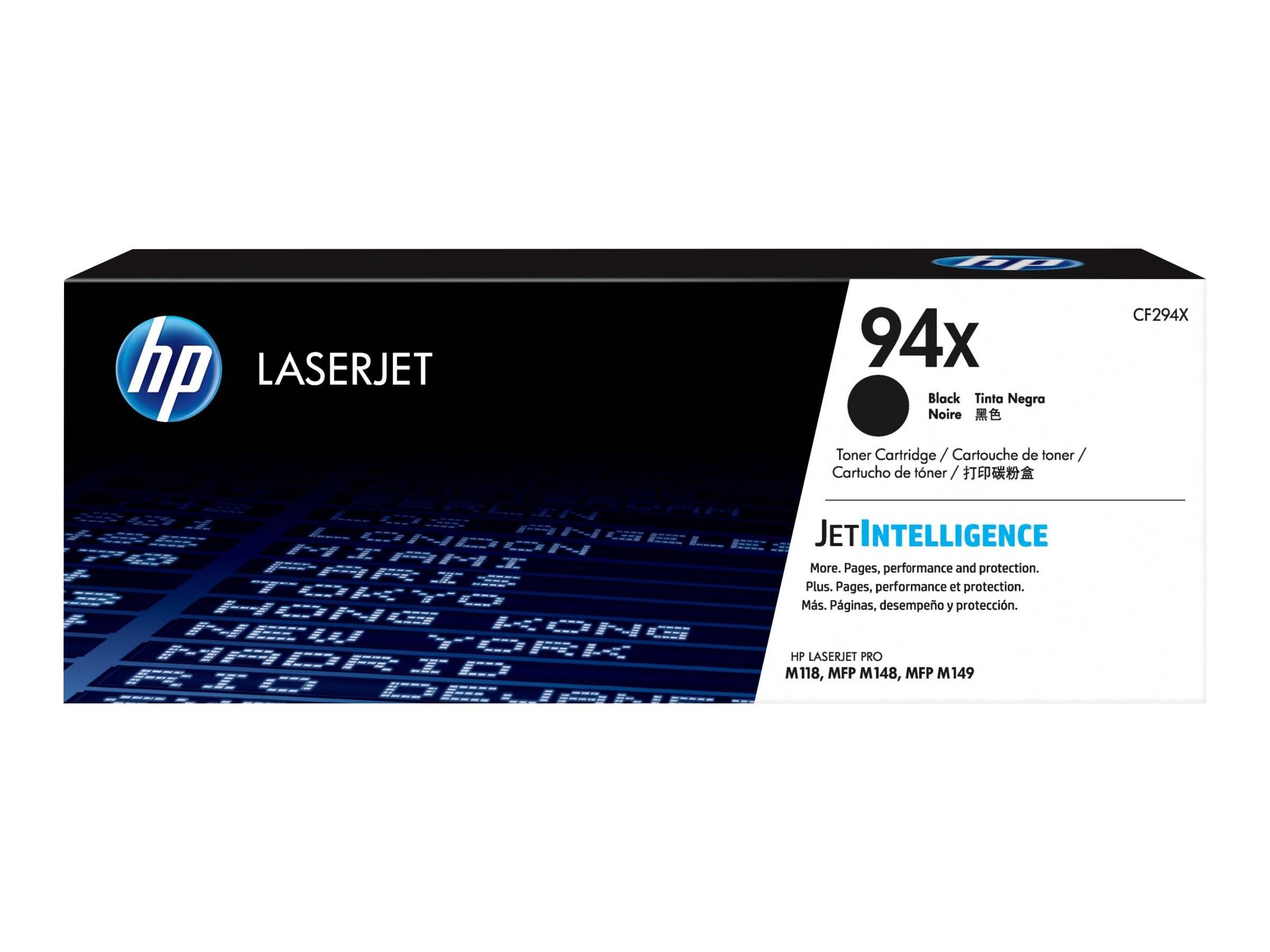 HP Toner 94X tusz oryginalny Czarny 2800 strony CF 294 X