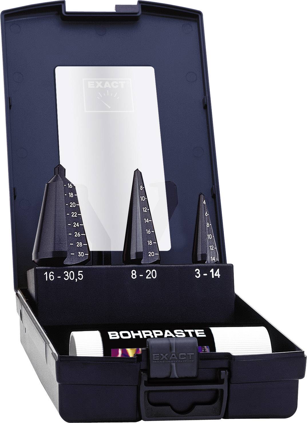 Набір плавних конусних свердел Exact 50118 1 комплект